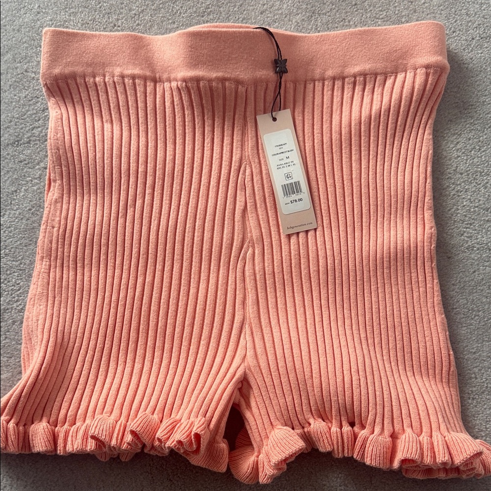 BCBGeneration Pink Ribbed Knit Set - Picture 4 of 5